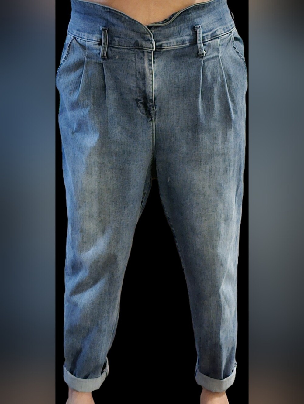 Sanctuary Relaxed women Jeans in Light Blue Denim